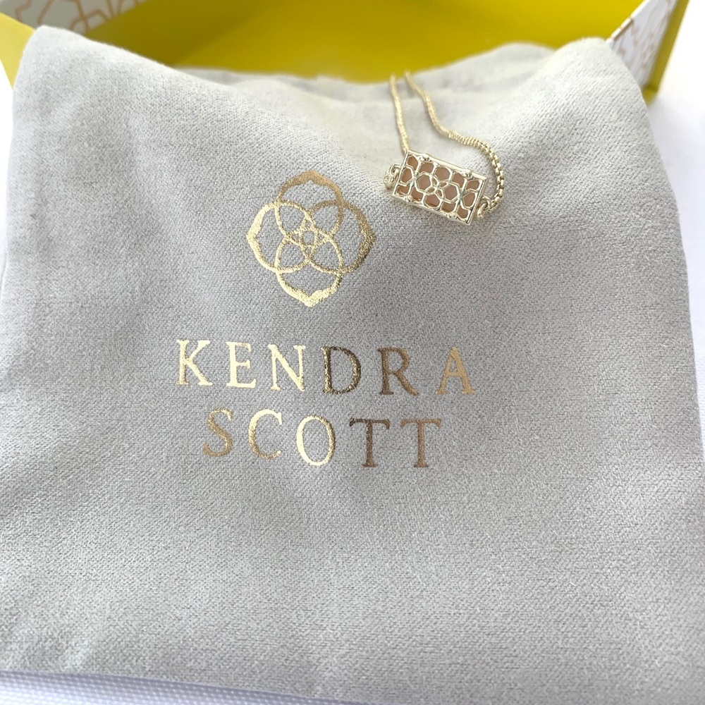 NEW Kendra Scott 14k gold drusy slider bracelet - Picture 4 of 6